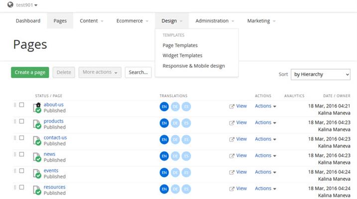 Sitefinity Light Backend Theme Feature in Version 9.1